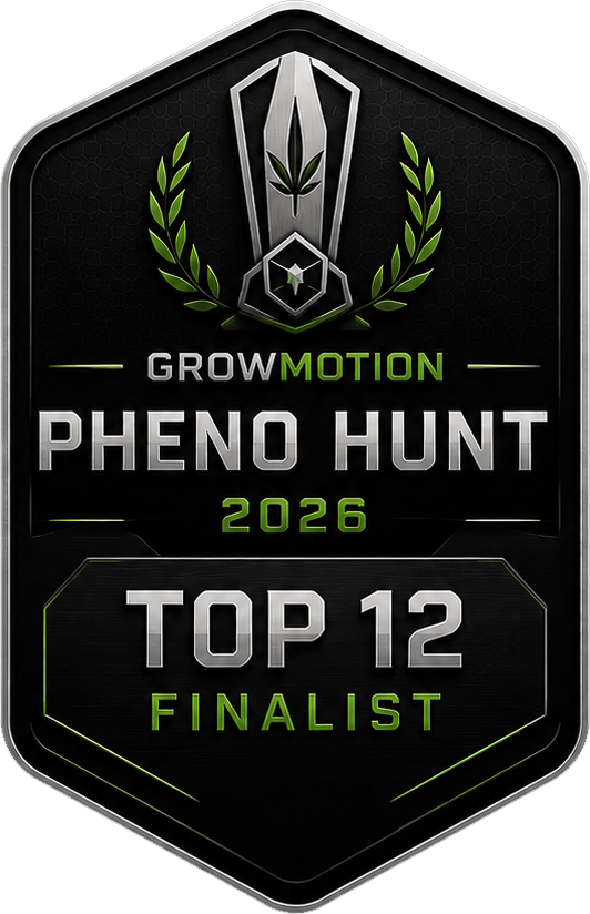 Growmotion Pheno Hunt 2026 – Top 12 Finalist